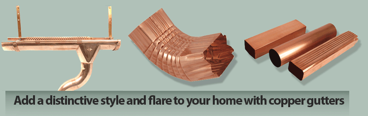 Add Copper Gutters